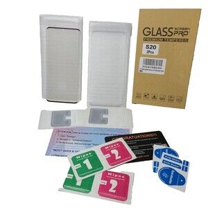 Samsung Galaxy S20 Glass Screen Pro 2 tempered glass + 2 Camera protectors